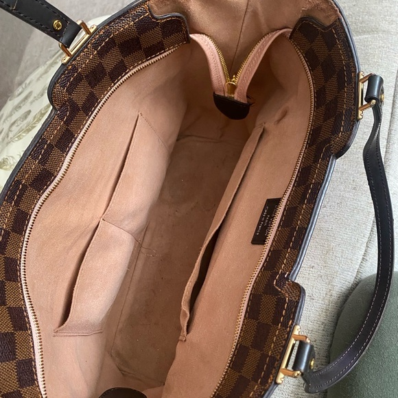 Jersey Damier Tote Brown checker and Pink - Picture 5 of 8